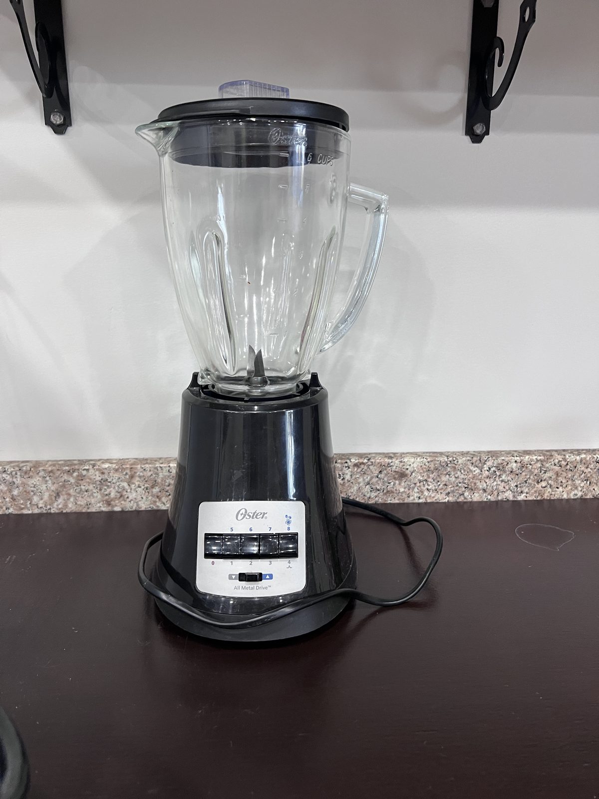 Licuadora Oster de vaso de vidrio